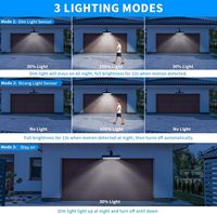Lampes solaires LED à détecteur de mouvement Tsinye, à clipser, étanches, portables, pour jardin, clôture, garage, camping