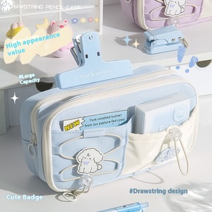 Các mô hình mới <span class=keywords><strong>2025</strong></span> của siêu phổ biến sinh viên bút chì trường hợp, Cô gái văn phòng phẩm hộp và công suất lớn bút chì trường hợp - Product Image 2