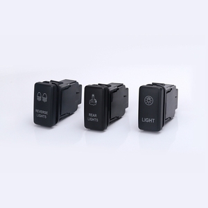 ABILKEEN Prix d'usine Symbole laser personnalisé ON-OFF Type momentané 12V-36V Interrupteur à bouton-poussoir automatique avec faisceau de câbles - Product Image 4