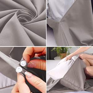 Woqi Ultra-Léger Portable d'été Coton feuille <span class=keywords><strong>de</strong></span> voyage hôtel Sommeil <span class=keywords><strong>Sac</strong></span> Revêtement Unique Couverture - Product Image 4