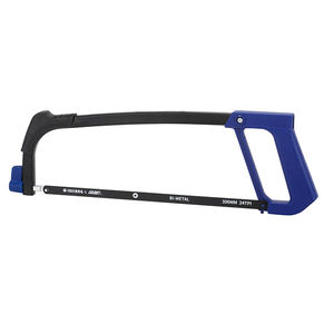 Outils de quincaillerie, lame de <span class=keywords><strong>scie</strong></span> à métaux en aluminium avec poignée en TPR, cadre de lame de <span class=keywords><strong>scie</strong></span> à main de 12 pouces pour la coupe - Product Image 4