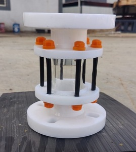 Hot Verkoop Pn16 <span class=keywords><strong>Sdr21</strong></span> Chemische Pvdf Zicht Glazen Flens Kunststof Buisfittingen Voor Waterbehandeling Chemische Industrie