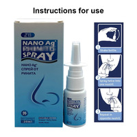 Spray nasal pour rhinite chronique et sinusite, à base d'herbes traditionnelles chinoises, anti-ronflement, aide au sommeil, 20 ml