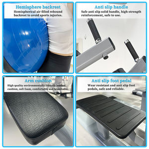 Équipement de gymnastique commerciale de forme physique pour la machine verticale de Flexion de genou de presse de <span class=keywords><strong>jambe</strong></span> d'entraînement abdominal - Product Image 4