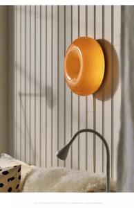 Luce da tavolo moderna decorazione per la casa in vetro luce da parete 30*30CM con lampada a ciambella in vetro USB - Product Image 6