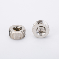 Vente en gros usine : Accessoires de cylindre, connecteurs 1, 2, 3 points, bouchons et tuyaux, joint torique hexagonal en acier inoxydable 304