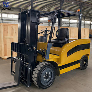 Livraison gratuite YUNTU Certifié CE Chariot élévateur électrique tout-terrain de 3 tonnes Vente directe d'usine Prix de gros - Product Image 5