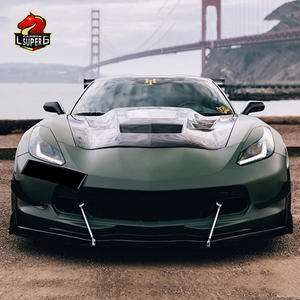 Couvercle de moteur de capot de capot de capot en Fiber de carbone C7 de haute qualité pour Chevrolet <span class=keywords><strong>Corvette</strong></span> C7 2015-2017 - Product Image 3