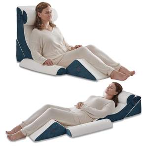 Wedge Portable Relax Lecture Oreiller <span class=keywords><strong>Lombaire</strong></span> <span class=keywords><strong>Dos</strong></span> Lit Les Positions D'oreiller Wedge Ensemble Médical Pour Le Jeu Dormir Après La Chirurgie - Product Image 6