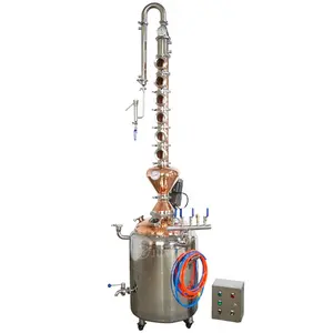 Alcohol Distillation Equipment Alcohol Distilling Equipment Capacity 50L-200L Alcohol Making Machine Distillation Column For Whiskey