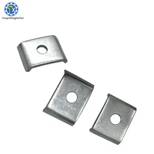 Wholesale Unistrut Zinc Plated Carbon or Stainless Steel Flat Square Washer For Channel Fitting
