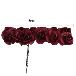 2cm 144PCS Handmade Paper <strong>Flowers</strong> for <strong>Sugar</strong> Box Packaging, Wedding Party Decorations, Elegant Craft Gift - Product Image 4