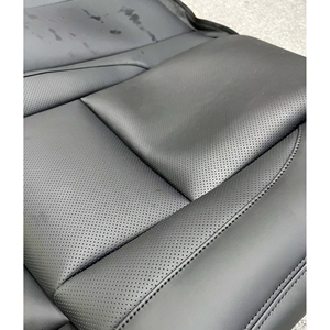 Housse de siège de voiture de remplacement complète en cuir nappa noir personnalisé pour <span class=keywords><strong>Toyota</strong></span> Crown 2012 - Product Image 2