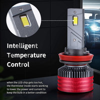 Phare LED automatique K12-MINI H1/H4/H7/H11 voiture étanche 9-30V phares LED