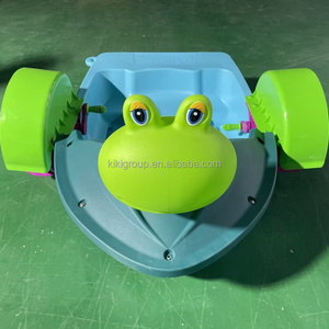 Barcos de remo de mano con tema Animal de alta calidad para niños, gran oferta, equipo de juego acuático de Cisne y rana de pato - Product Image 4