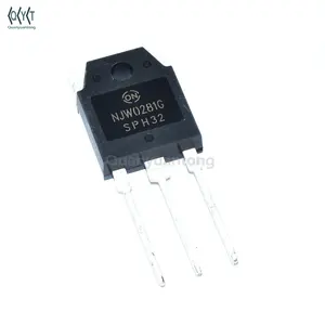 Wholesale njw0281g transistor-NJW0281G NJW0281 Bipolar (BJT) Transistor NPN 250V 15A 30MHz 150W Through Hole TO-3P njw0281g/njw0302g Original and New