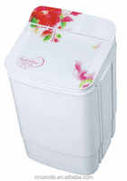 Portable Mini Single Tub Washing Machine Electric Washer for Camping Travel Apartment Household Small Laundry