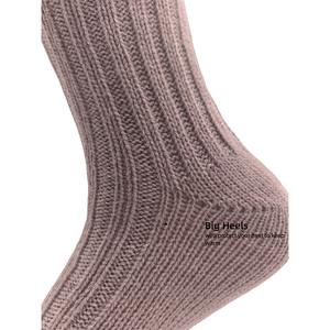 Chaussettes d'hiver douillettes en laine/nylon pour hommes et femmes, extra épaisses, avec fonction antibactérienne, logo sur la semelle/le corps de la chaussette - Product Image 5
