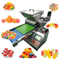 Mini Ronde Suiker Toffee Gebruikte Honing Rock Cube Harde Drop Candy Roller Bar Batch Sorteer Vormgevingsmachines
