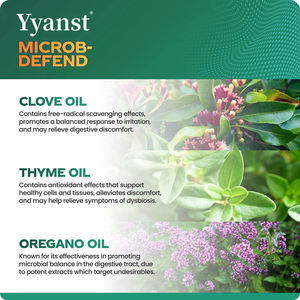 Huile d'origan, d'huile de thym et d'huile de clou de girofle en gélules de haute qualité, marque privée, favorisant la digestion, la santé et stimulant le système immunitaire - Product Image 2