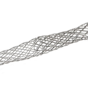 90 Grados Macho NPT 2-1/2 "Conector Malla de alambre de acero inoxidable Deluxe Cord Grips Strain Relief Grips - Product Image 5