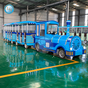 Blueyellow Steel Train touristique électrique sans rail centre commercial intérieur et promenades en train pour équipement d'amusement pour enfants - Product Image 4