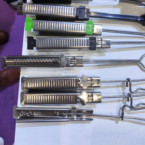 Abrazadera de cable plateado para cable de tensión de fibra óptica aérea FTTH ADSS para redes 4G y GPRS - Product Image 4