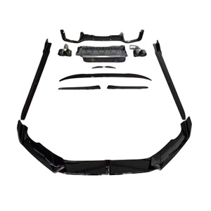 Kit <span class=keywords><strong>de</strong></span> Carrocería Black Knight, Alerón Delantero y Trasero Modificados, Difusor Trasero para BMW X4 G02 2019-2022 - Product Image 1