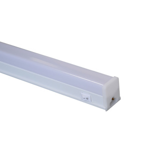 사무실 및 창고용 <span class=keywords><strong>LED</strong></span> <span class=keywords><strong>T5</strong></span> 통합 조명 2ft T8 선형 튜브 CE 인증서 PC 본체가있는 SMD 광원 - Product Image 3