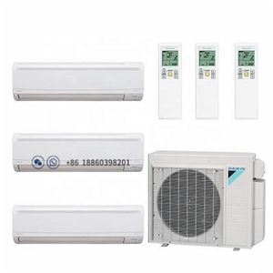 Système de climatisation VRF mural <span class=keywords><strong>tri</strong></span>-zone 24 000 BTU 17 SEER avec pompe à chaleur mini-<span class=keywords><strong>split</strong></span> mince - Product Image 1