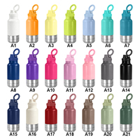 Bouteille d'eau de voyage pour chien avec bol, 3 en 1, en acier inoxydable à double paroi, isolée, 32 oz, avec couvercles magnétiques personnalisés