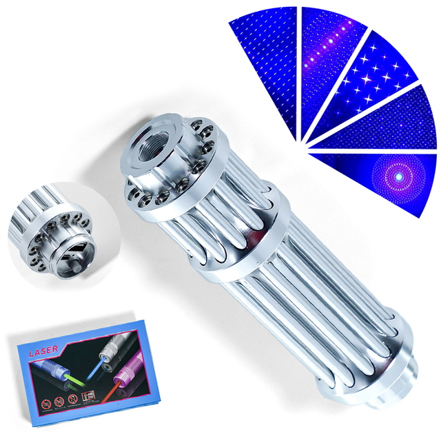 Astronomy Blue Laser Pointer with USB Charging | Celestial Blue Beam for Star Pointing