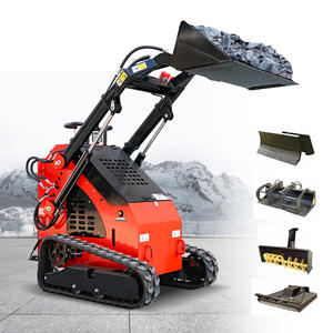 Spedizione gratuita cina famoso produttore SDXG mini skid steer loader diesel motore a benzina - Product Image 4