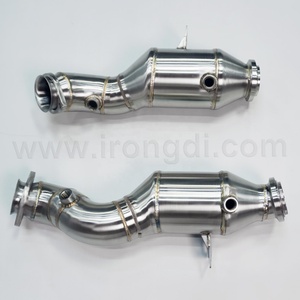 Tubo de Escape de Acero Inoxidable 304 para Benz Glc43 Glc450 X253 M276 3.0t 2017+, Tubo de Escape Recto - Product Image 4