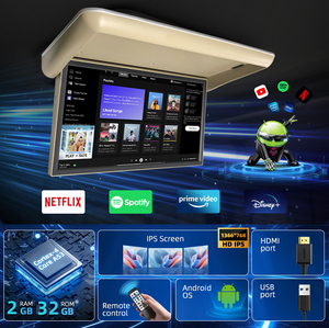 Écran tactile motorisé <span class=keywords><strong>de</strong></span> 24 pouces pour voiture, <span class=keywords><strong>camping</strong></span>-<span class=keywords><strong>car</strong></span>, RV, TV <span class=keywords><strong>de</strong></span> plafond inclinable, affichage Full HD, moniteur <span class=keywords><strong>de</strong></span> toit pour véhicule - Product Image 2