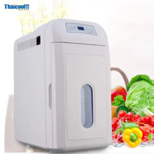 <span class=keywords><strong>Mini</strong></span> nevera de coche eléctrica portátil de doble zona de 28L DC 12V/24V AC220V/240V caja enfriadora de semiconductores congelador con función de refrigeración - Product Image 4