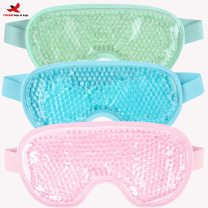 Máscara de Gel Frío para Ojos, Reutilizable, con Revestimiento de Felpa, Alivio para Dolor de Cabeza, Hinchazón, Migraña, Ojos Secos y Estrés, GZ RTS, Pedidos Mixtos al por Mayor - Product Image 1