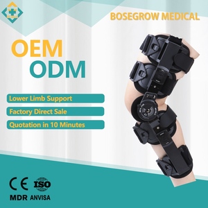 Verstellbare Medizinische Kniebandage für Ligament-, Meniskus-, Kniescheiben- und Frakturbehandlung, Unterstützung für die Untere Extremität - Product Image 1