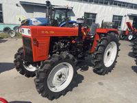Perlengkapan mesin pertanian 4x4 50HP traktor dengan pemotong rumput traktor untuk dijual dari pabrik asli dengan CE