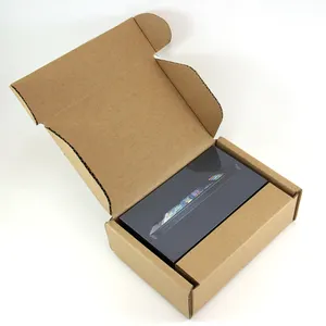 Logo personalizzato Wine Mailing scatola ondulata imballaggio E-commerce scatole di spedizione di prodotti elettronici