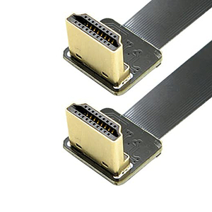 Ultra Thin FPV 20 Pin <strong>HDMI</strong> Flat Slim Ribbon Cable 50mm 100mm 150mm 200mm 300mm 500mm - Product Image 4