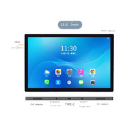 Akıllı ev 15.6 inç duvar montaj Android terminali 4K çözme/WiFi 6/RS485 kontrol Tablet paneli için fabrika/otel otomasyonu