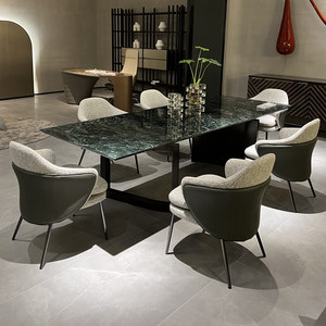 Silla de Comedor de Lino y Algodón Ecológica, Diseño Nórdico, Estilo Moderno y Lujoso para Hogar, Oficina, Apartamentos Pequeños y Comercios - Product Image 4