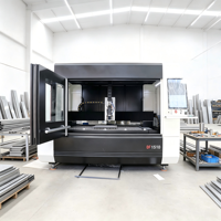 Machine de découpe laser à fibre CNC 3 axes de type fermé 1500*1000mm 2-6kW haute précision refroidie par eau pour tôles métalliques Derek Cypcut Fuji