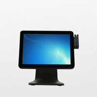 Terminal de point de vente tactile Leopard 10 points, écran tactile, Windows 10/11, caisse enregistreuse pour la vente au détail, Intel I7, 4 Go de RAM, Bluetooth/Wi-Fi, restaurant