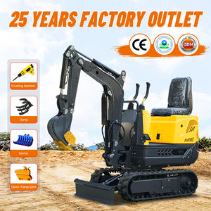 Miễn phí vận chuyển EPA máy xúc 1 2 3ton động cơ máy xúc bánh xích Digger trang trại sử dụng Mini Bagger 1 tấn Mini Máy xúc để bán - Product Image 2