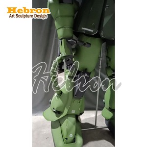 2.7 m Tall Performance Wear Realistic Robot Figure Mascot Costume Led Robot Stilt Walker Costume life size robot <strong>transformers</strong> - Product Image 3