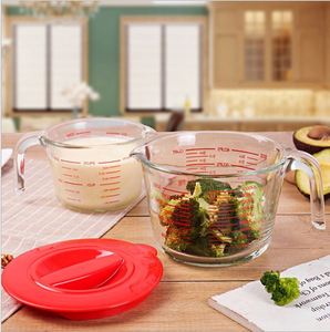 Juego de Tazas Medidoras de Vidrio de 3 Piezas, Aptas para Microondas y Horno, Transparentes - Product Image 2
