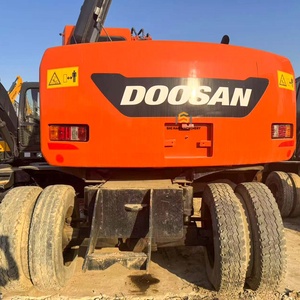 Excavatrice sur roues Doosan DX150w-9C d'occasion de haute qualité, livraison disponible à la vente - Product Image 3