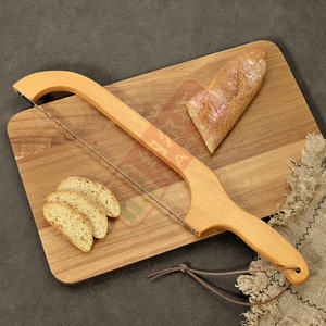 قطاعة خبز العجين المخمر ، 16 بوصة للخبز المنزلي ، قطاعة الخبز سكين قوس مع غطاء واقي - Product Image 3